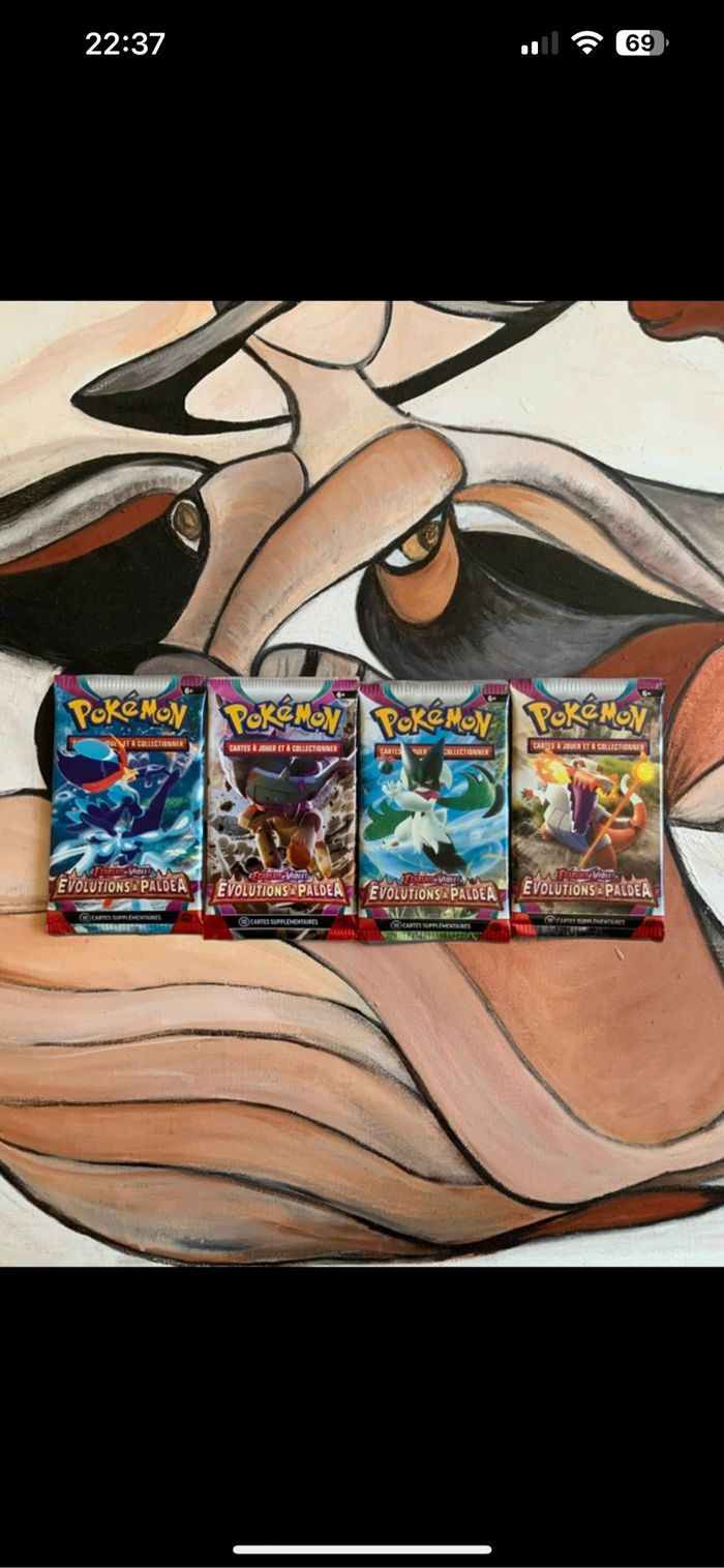 Art set booster Pokémon ev2 évolution à paldea - photo numéro 3