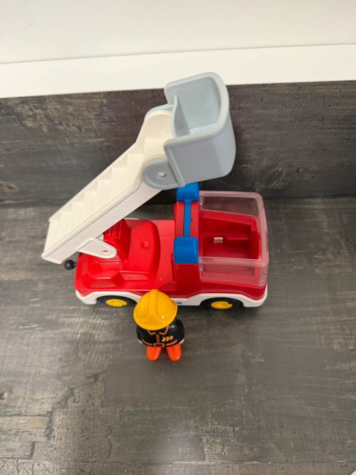 Camion pompier playmobil 123 - photo numéro 3