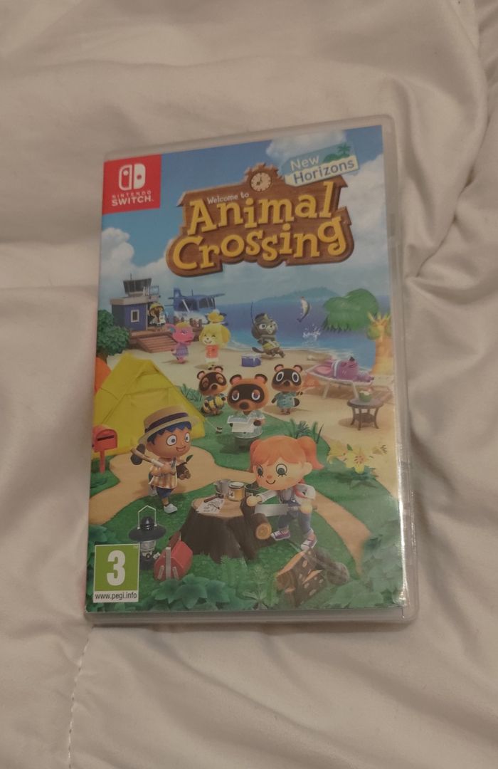 Jeu animal crossing new horizons en l'état switch