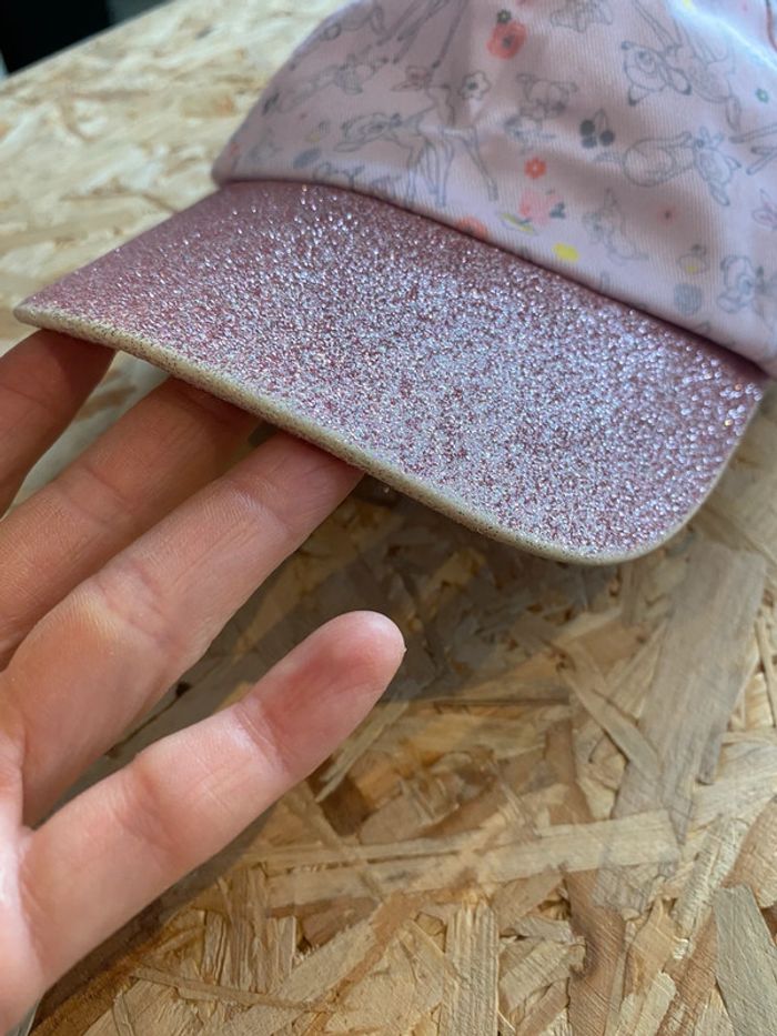 Casquette 2/4 ans Disney Bambi rose - photo numéro 2