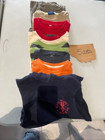 Lot de vêtements garçon 5 ans
