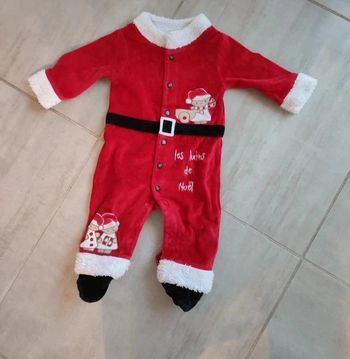 pyjama père noël 6 mois