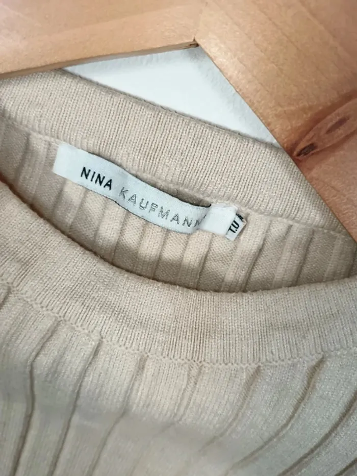 C5 Pull crème Nina Kaufmann TU - photo numéro 3