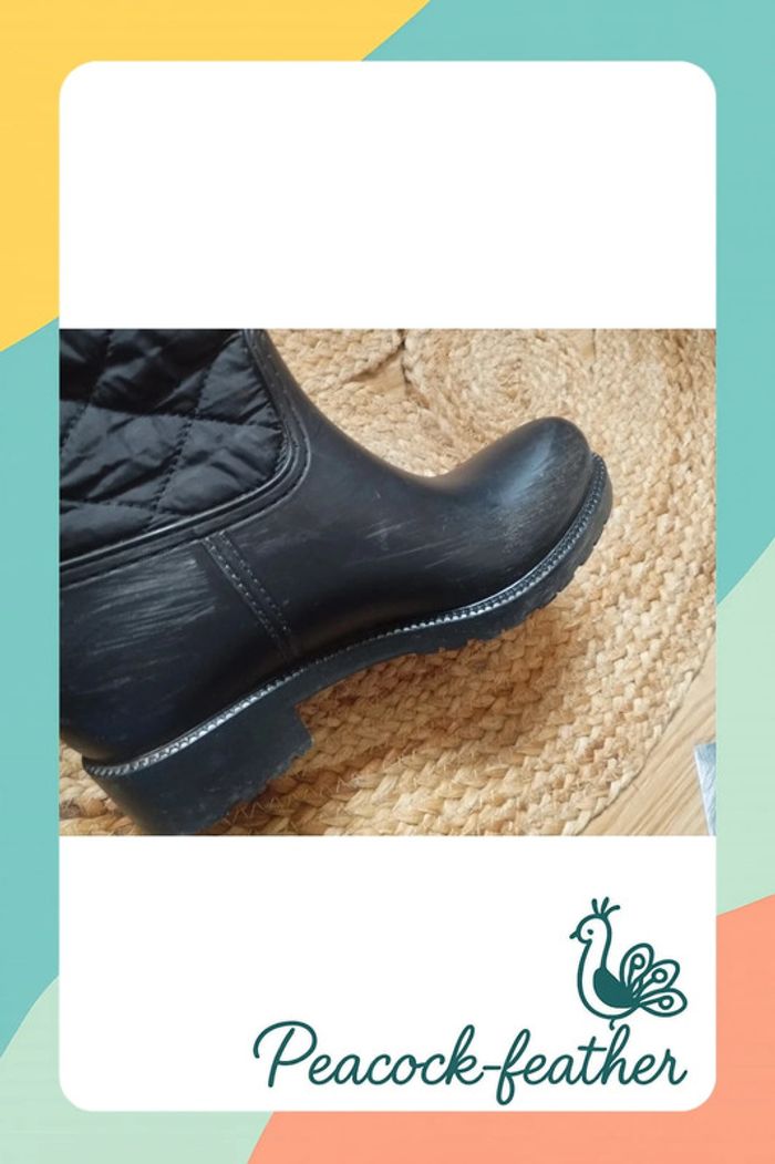 Bottes noires 36 - photo numéro 7