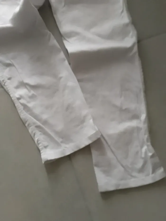 Pantalon blanc taille 40 - photo numéro 4