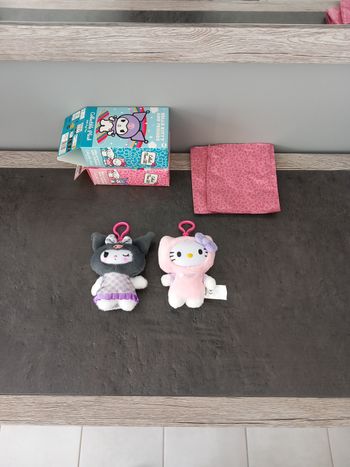Kuromi secret peluche hello kitty action neuf 