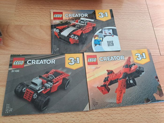 Lego 31100 creator la voiture de course - photo numéro 4