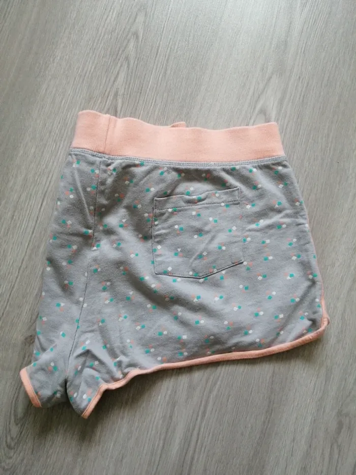 Ensemble de pyjama, short et débardeur gris et abricot imprimé glace / kiabi / (M) - photo numéro 3