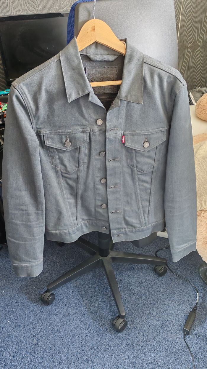 Veste En Jean Homme Levis Grise