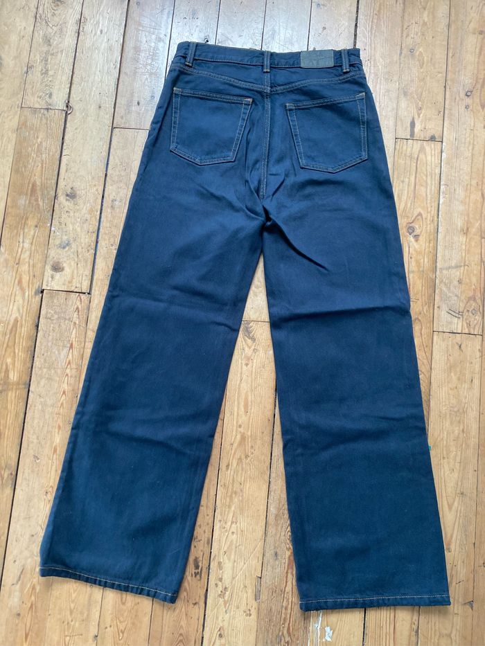 Jeans denim bootcut  coton noir w28 Monki - photo numéro 9