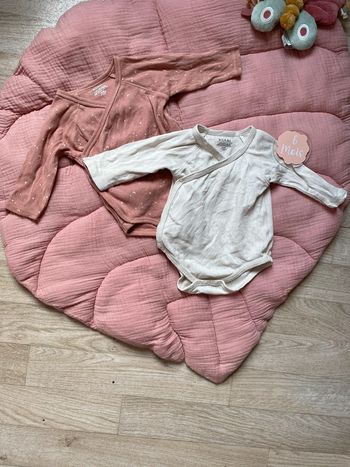 Lot de 2 boddies manche longue