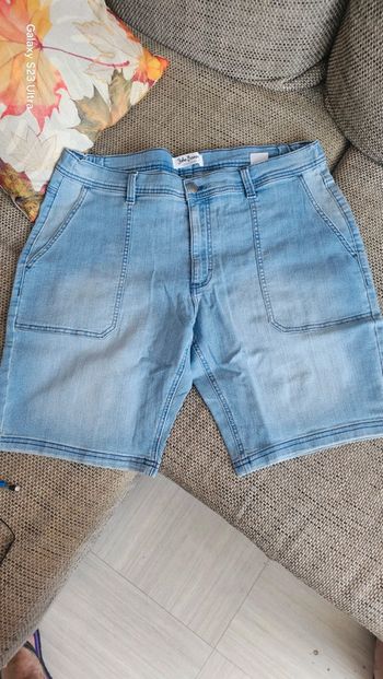 Bermuda en jean homme