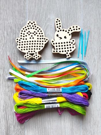 Kit 35 pièces de broderie pour enfant