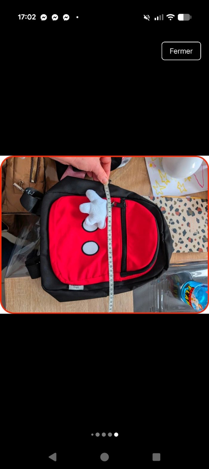 Petit sac à dos Mickey Mouse zara x disney - Neuf - photo numéro 10