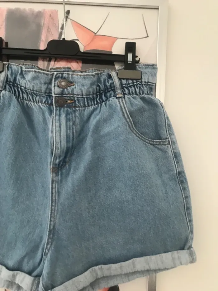 Short jean élastique taille Kiabi éco conception 38 - photo numéro 2