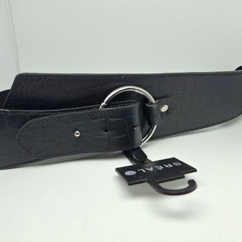Ceinture Élastique Neuve Patrice Breal Noir