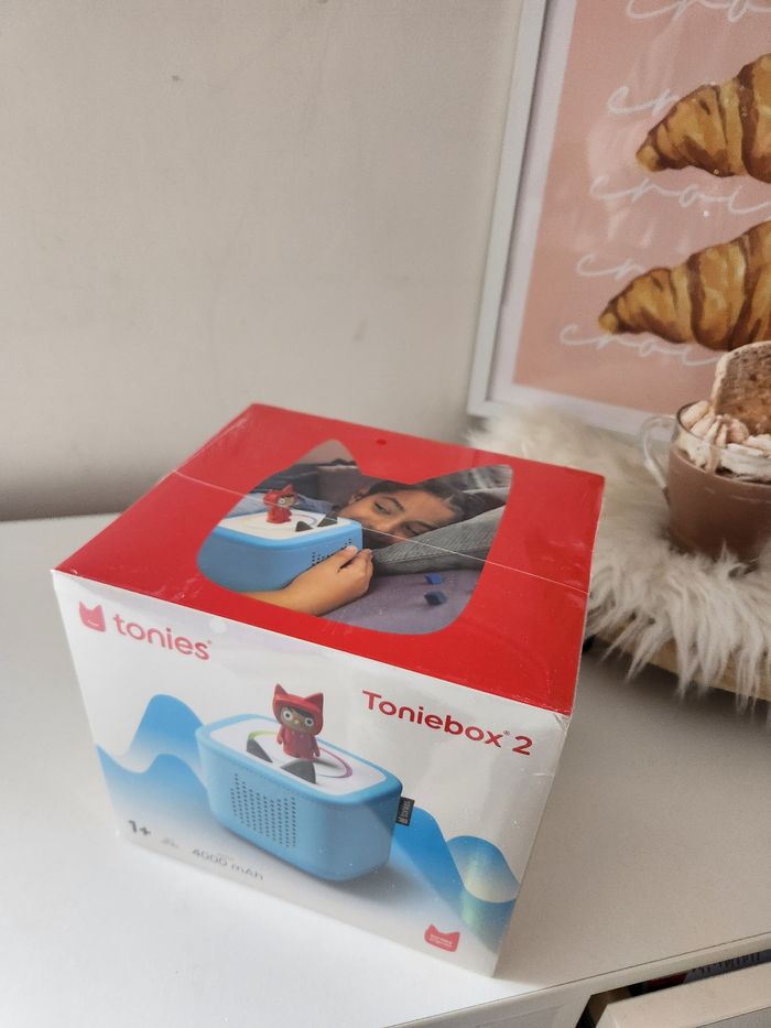 Coffret boite à Histoires et conteuse musicale tonies Toniebox 2 bleu - photo numéro 2