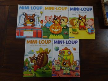 Lot de 5 livres HACHETTE Miniloup
