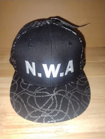 Casquette hip-hop Niggaz Wit Attitudes unisexe, taille M