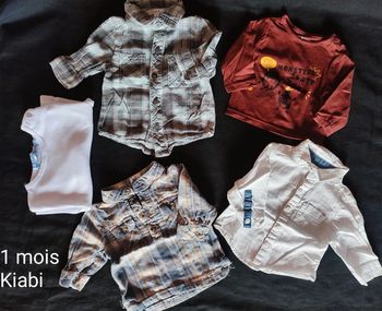 Lot t-shirts chemises