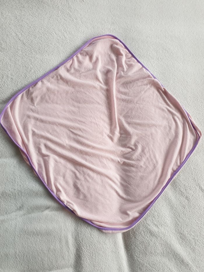 Cape de bain rose et violette - photo numéro 6