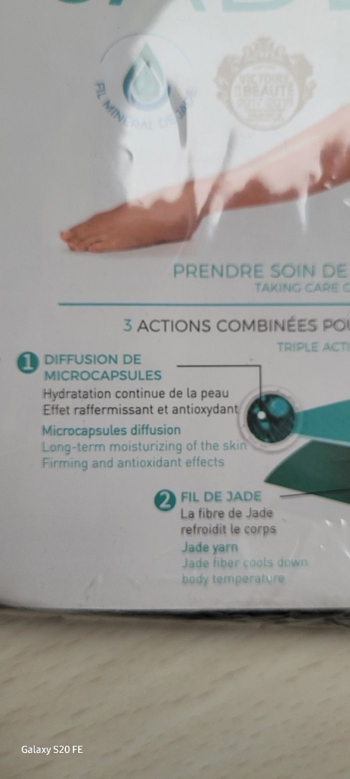 Leggings minceur cosmetoJade Ts/m noir neuf - photo numéro 3