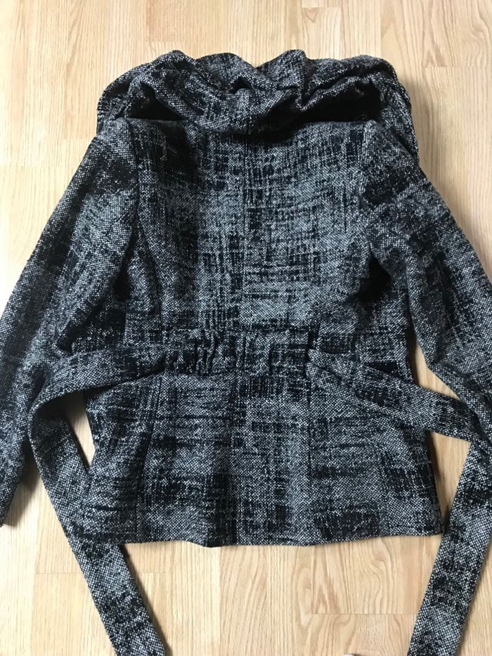 Veste manteau femme Zara basic cintrée Taille S - photo numéro 4