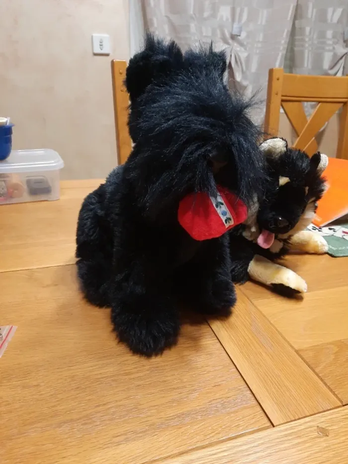 Lot 2 peluches chien - photo numéro 2