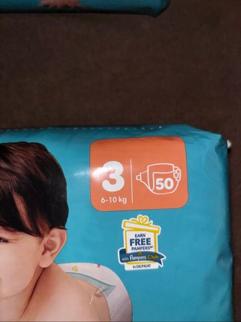 Trio- Pack De 150 Couches Pampers Baby-Dry Neuf Dans L’emballage ( Format XXL).