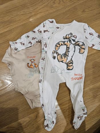 Pyjama et body Tigrou