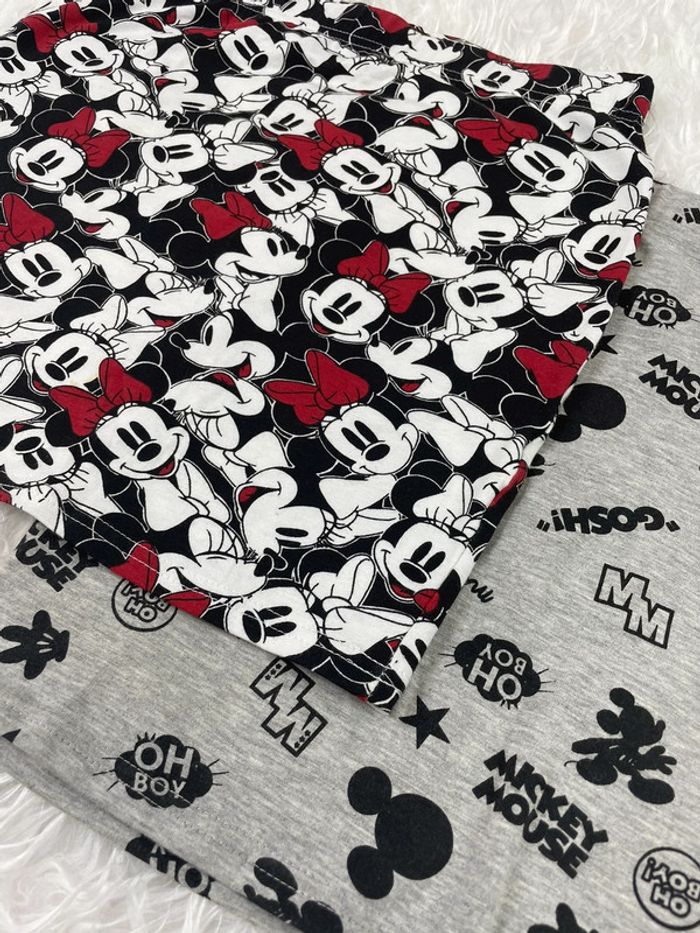 2 jupes Disney Minnie & Mickey Mouse