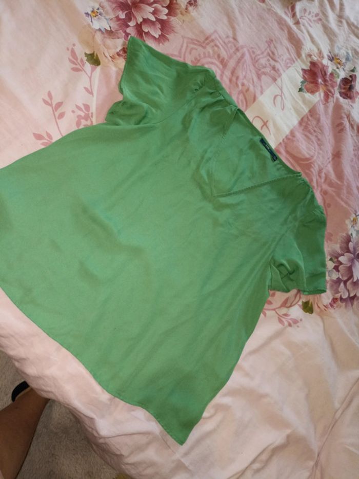 T shirt neuf vert kiabi - photo numéro 3