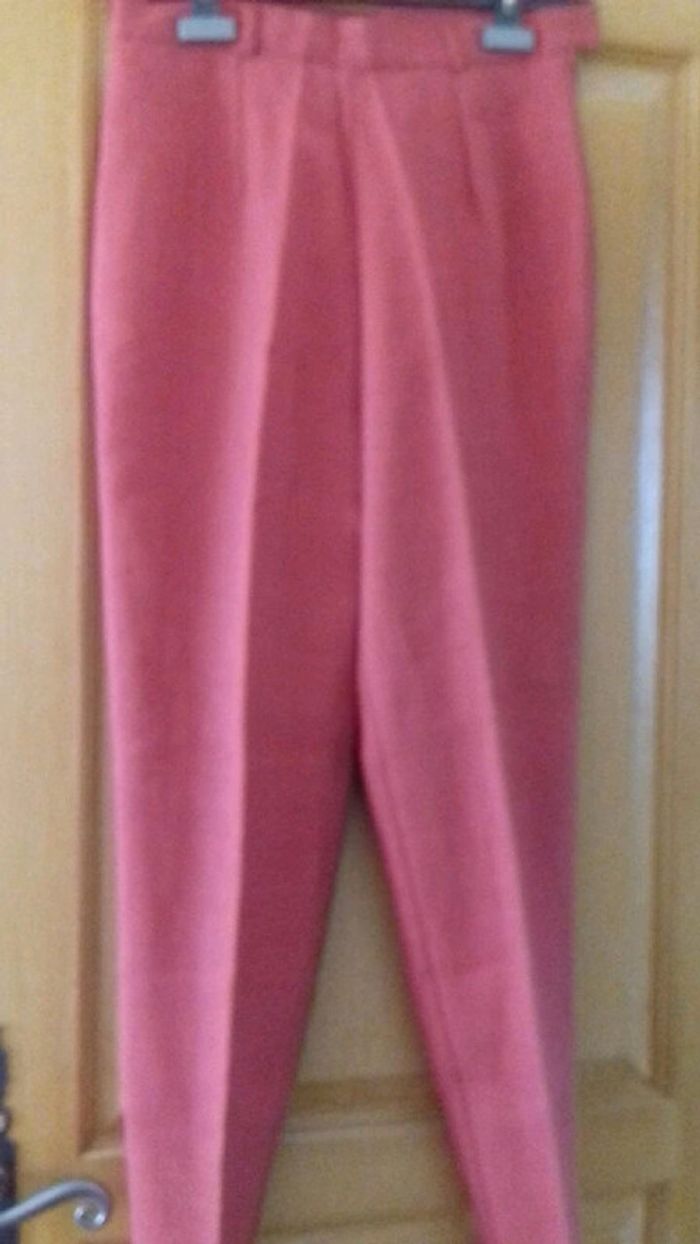 Pantalon été lin Camaïeu NEUF jamais porté, droit léger taille 36 - photo numéro 2