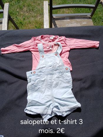 Vêtements bébé 0.3.6 mois. Prix sur photos. 