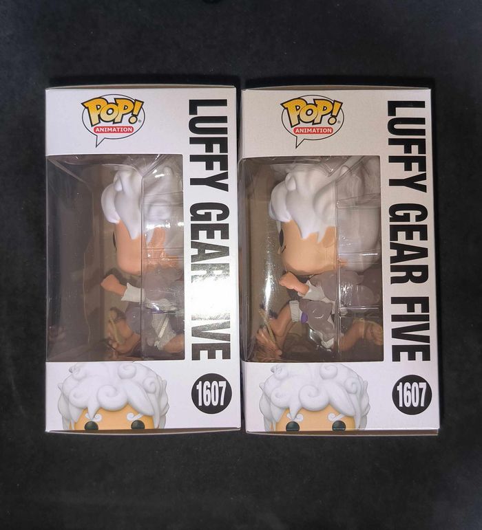 Lot 2 Figurines Funko Pop / Luffy Gear Five N°1607 / One Piece / (1Chase + 1Normal) - photo numéro 2