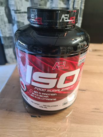 Neuf protéine alimentaire 2kg ISO goût framboise 