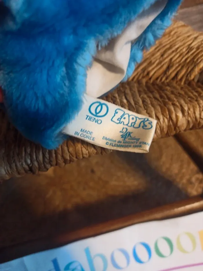 Peluche Marionnette hélicoptère tbe Zapy's Tieno - photo numéro 5