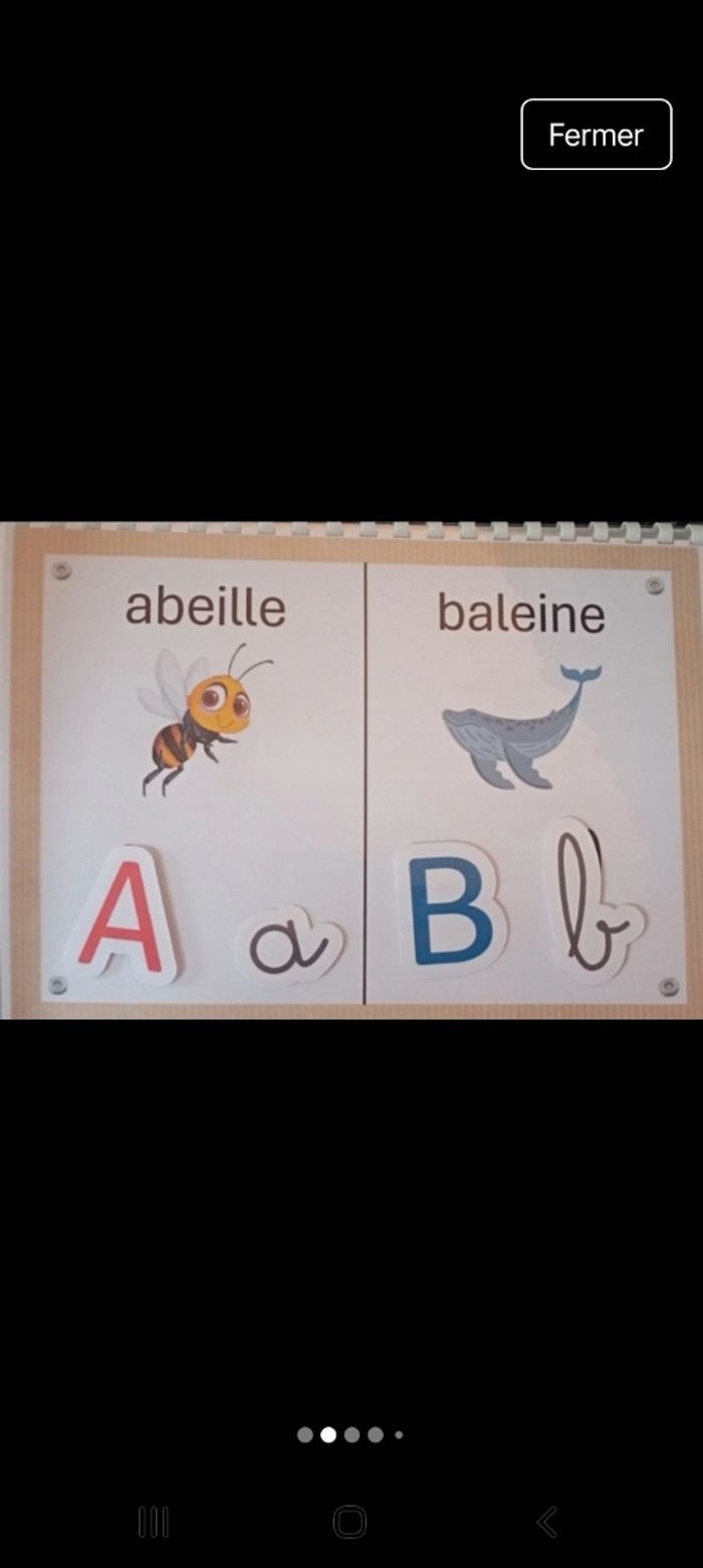 Livret d'apprentissage de l'alphabet. - photo numéro 2