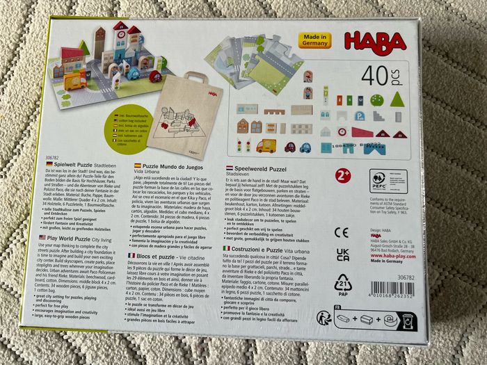 Jeu HABA Blocs et puzzle - photo numéro 2