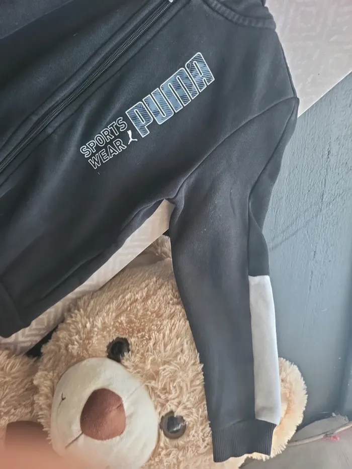 Veste zippée capuche 8ans - photo numéro 4