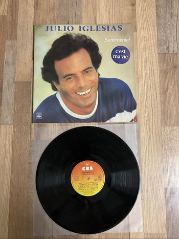 Vinyle 33 tours-Julio Iglesias-Sentimental