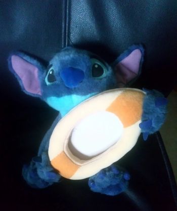 Peluche cadre photo stitch vintage 