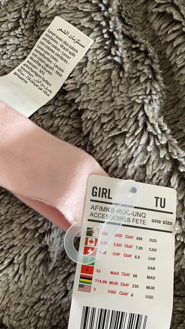 Bandeau fille licorne taille unique - photo numéro 3