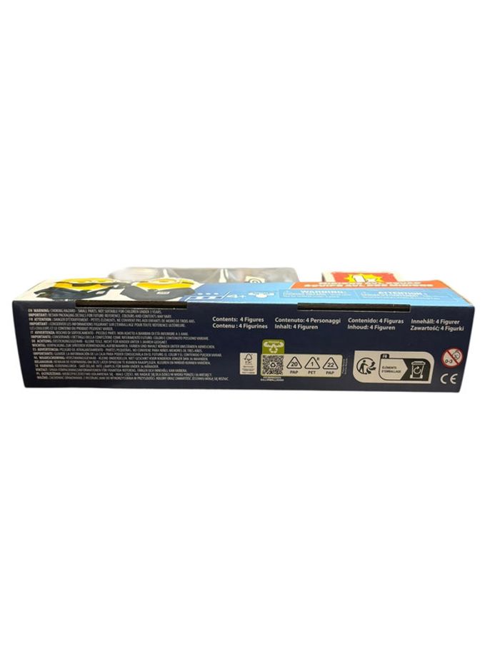 Coffret 4 figurines Despicable Me4 Équipe Avl des minions Moose Toys - photo numéro 5