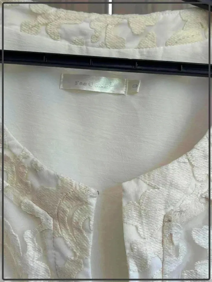 Magnifique robe see u soin taille 0 = 34 neuve sans étiquette - photo numéro 3