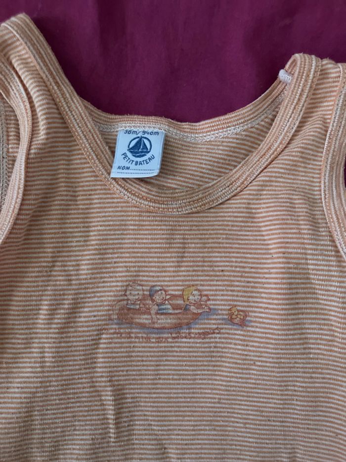 Body débardeur 36mois petit bateau - photo numéro 2