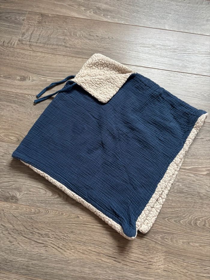 Poncho pour l’hiver avec doublure