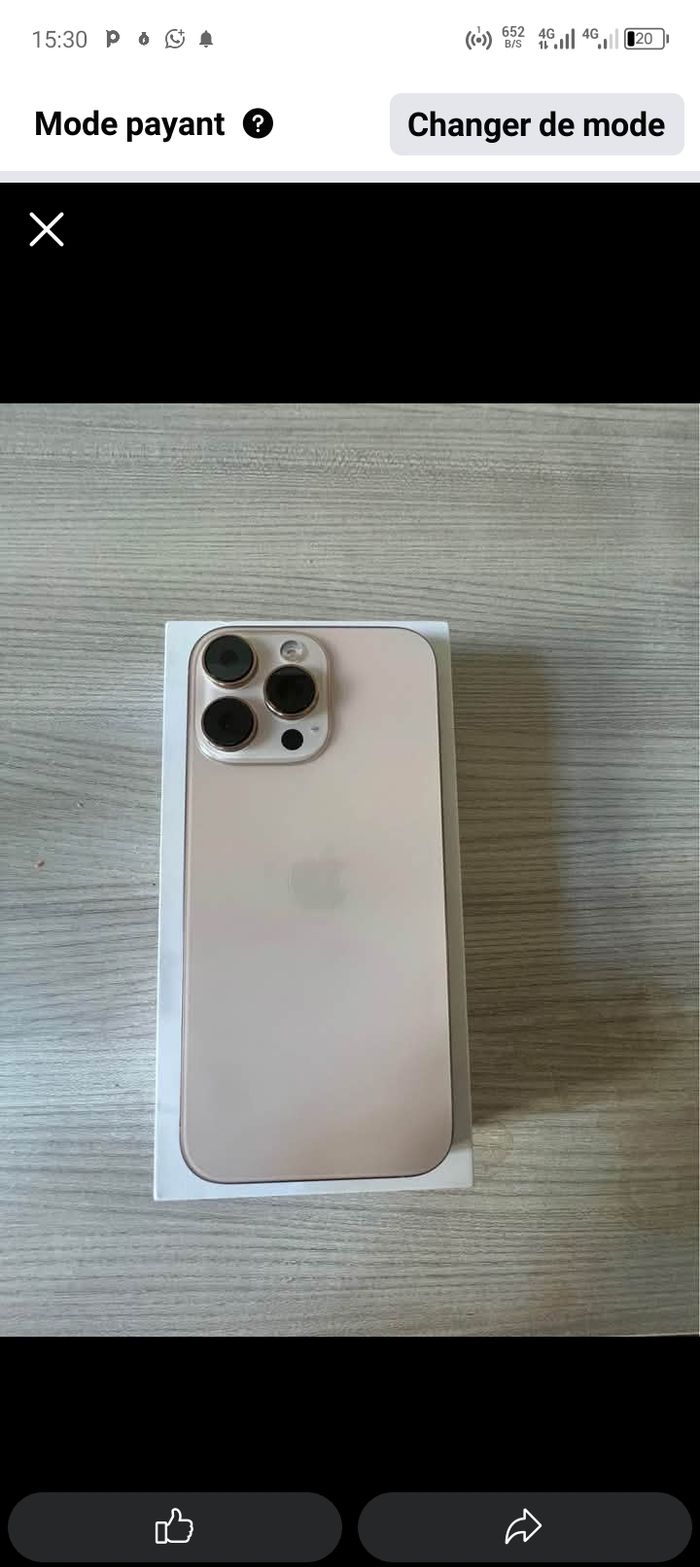 Iphone 16 pro Max - photo numéro 4