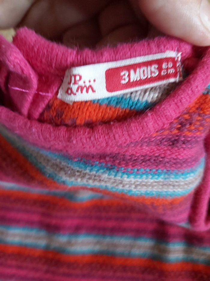 Robe type laine DPAM 3 mois comme neuf (78) - photo numéro 2