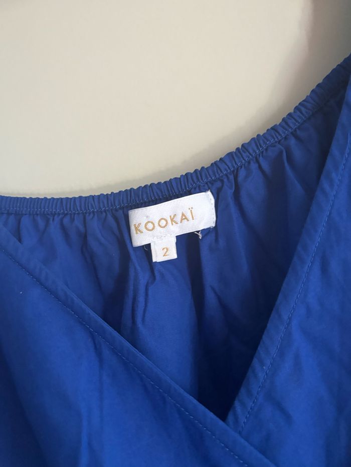 Robe bleu kookai - photo numéro 3